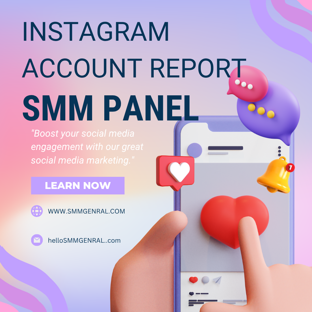 Instagram Account Report SMM Panel